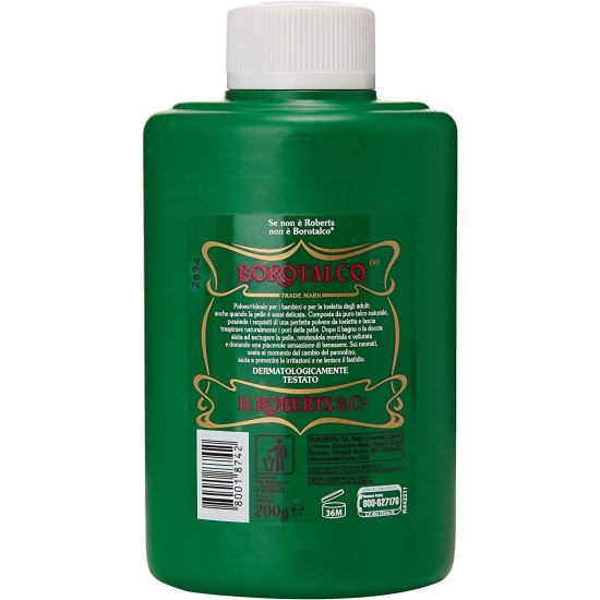 Retro confezione Borotalco in Polvere da 200g