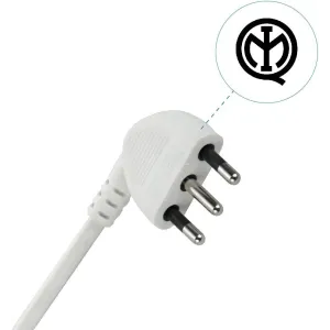 Electraline 62002 Multipresa Ciabatta 9 Posti Bianca 2