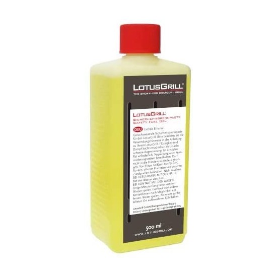 Gel Lotus Grill Inodore Barbecue – Pasta Gel Combustibile 500ml