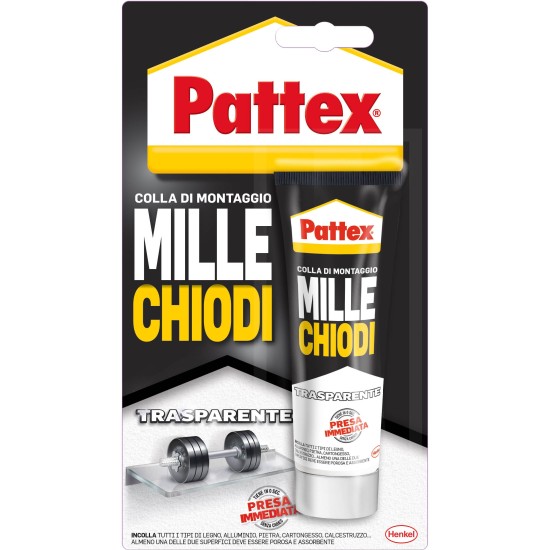 pattex millechiodi trasparente